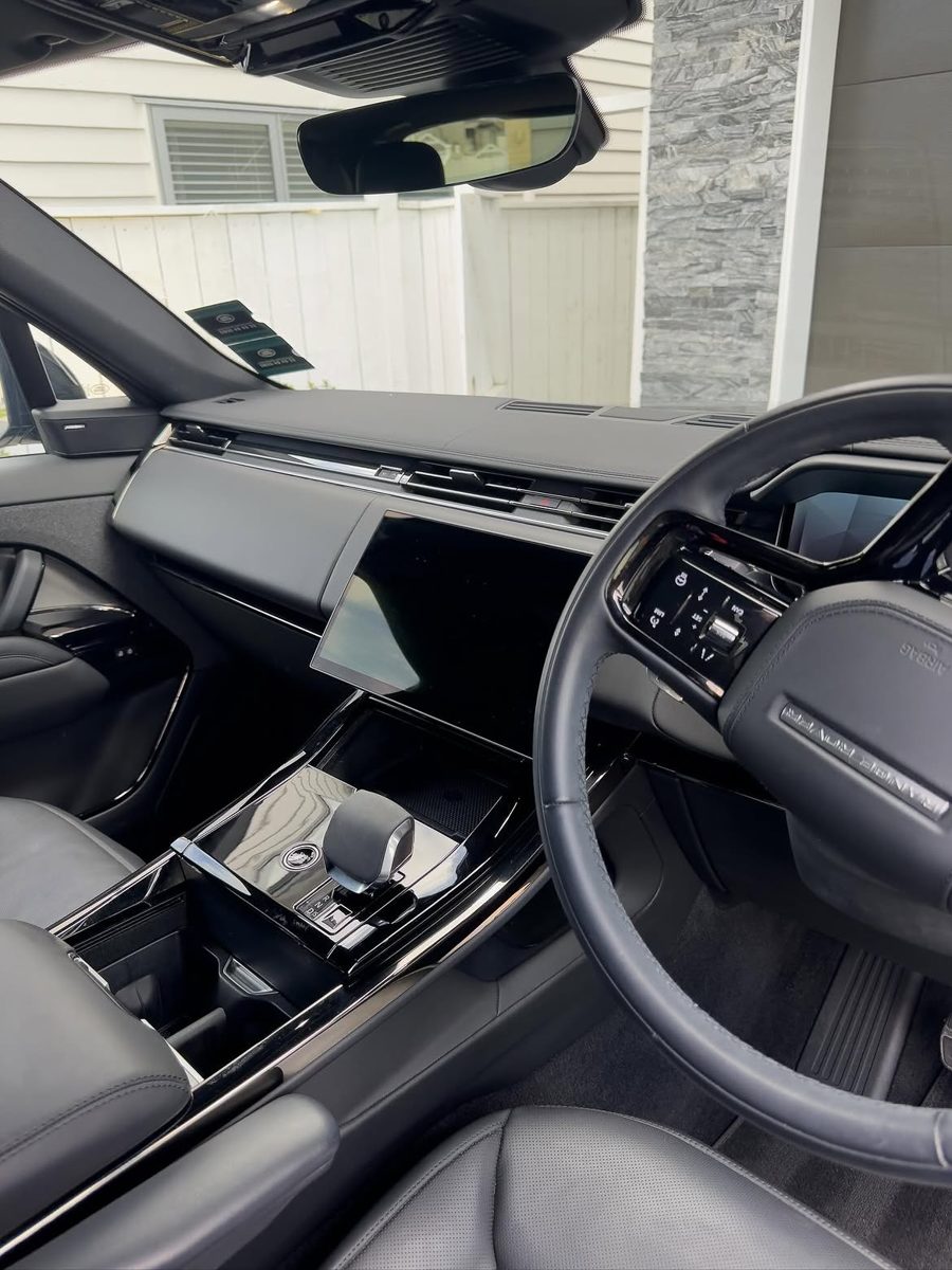 Range Rover Sport interior after complete revival